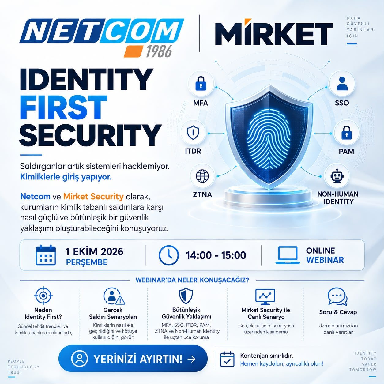 Netcom-Mirket "Identity First Security" Webinar